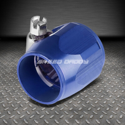 8AN AN-8 НАЖИМНОЙ ЗАЖИМ ДЛЯ ТОРЦЕВОЙ КРЫШКИ ШЛАНГА, ПЕРЕХОДНИК ДЛЯ АНОДИРОВАНИЯ СИНЕГО АЛЮМИНИЯ