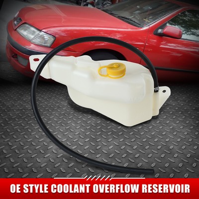 ДЛЯ 99-02 INFINITI G20 OE STYLE ПЕРЕЛИВНОЙ БАЧОК ОХЛАЖДАЮЩЕЙ ЖИДКОСТИ В СТИЛЕ OE + КРЫШКА + ШЛАНГ