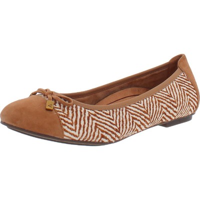 

Женские балетки Vionic Minna Tan из телячьего волоса 8,5 узкие (AA,N) BHFO 8545, Toffee/ cream, Minna