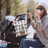 Sldpngo Waterproof Cloth Diaper Wet Dry Bag Reusable Travel Beach Pool Daycare Soiled Toddler Items Yoga Gym Bag for Swimsuits Wet Clothes Bags - Dark Floral Western Boots Pattern