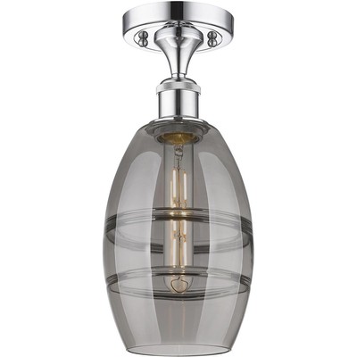 Innovations Lighting 516-1C-PC-G557-6SM Ballston Vaz Semi-Flush Mount