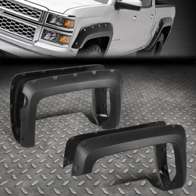 [4 шт.] ДЛЯ 14-18 SILVERADO 1500 FLEETSIDE 5.8 С КАРМАННОЙ ЗАКЛЕПКОЙ НА КОЛЕСНОМ КРЫЛЕ.