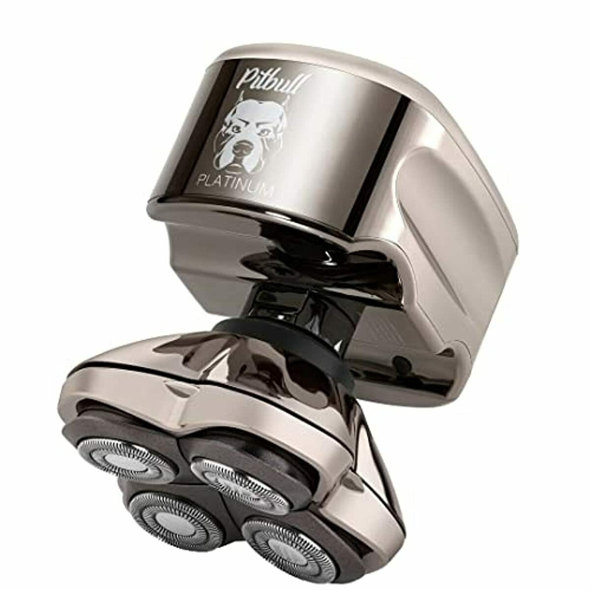 Pitbull Platinum Pro Electric Razor - Wet/dry 4 Head 4d Cordless Us