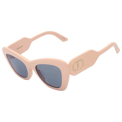 Pre-owned Dior Green Butterfly Ladies Sunglasses Bobby Bu1 Cd40084u 72n 52