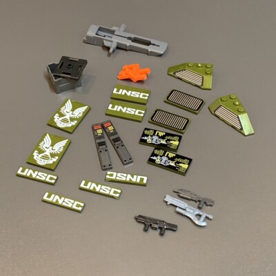 Super RARE Accessory For MEGA Construx Halo Pelican Inbound  Bloks Figure GNB28
