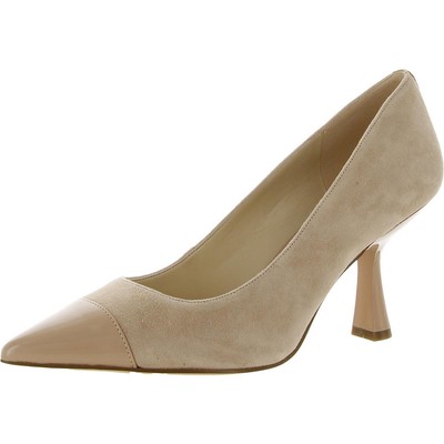 

Женские замшевые туфли-лодочки Nine West Hippa Taupe, размер 7,5, средний (B,M), BHFO 3178, Light natural, Hippa