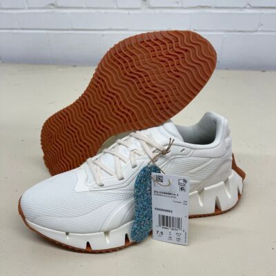 REEBOK Zig Dynamica 4 Running Shoes Women's Size US 7.5 Chalk