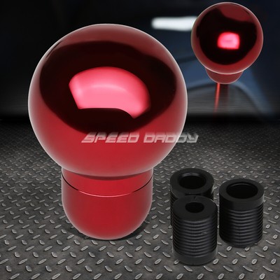 ЗАГОТОВКА ДЛЯ МЕХАНИЧЕСКОЙ КОРОБКИ ПЕРЕДАЧ M8/M10/M12 MT/АЛЮМИНИЕВАЯ КРУГЛАЯ КОРОТКАЯ РУЧКА ПЕРЕКЛЮЧЕНИЯ ПЕРЕДАЧ КРАСНОГО ЦВЕТА