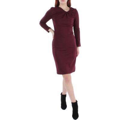 

Kobi Halperin Женское платье до колен с длинным рукавом Gwenn для работы BHFO 4206