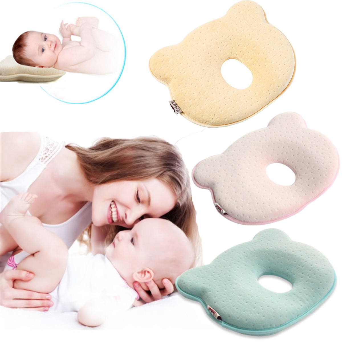 baby flat head pillow argos