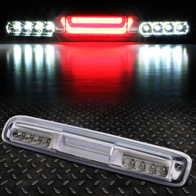[СВЕТОДИОДНАЯ ПАНЕЛЬ]ДЛЯ 99-07 SILVERADO SIERRA ТРЕТИЙ ЗАДНИЙ СТОП-СИГНАЛ ГРУЗОВОЙ ФОНАРЬ ХРОМИРОВАННЫЙ
