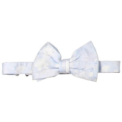 

Мужской синий шелковый жаккардовый галстук-бабочка Ryan Seacrest Distinction Business  BHFO 5207, Light blue