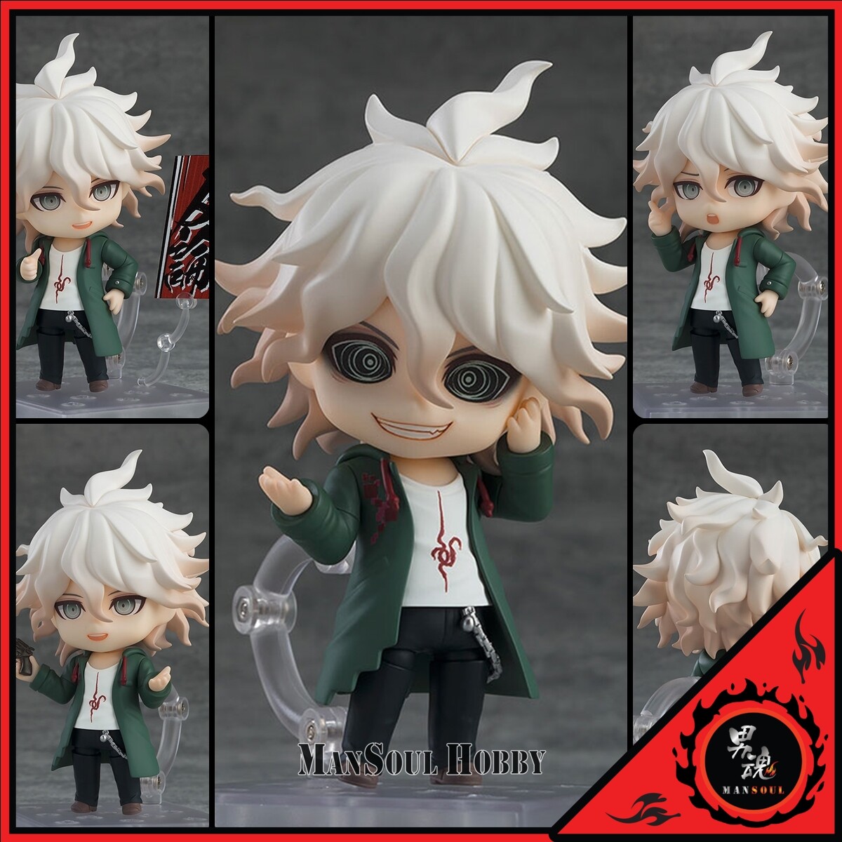 ゲームキャラクター Danganronpa - Komaeda Nagito Nendoroid Danganronpa 2 Nagito Komaeda Nendoroid Is Ready to Argue