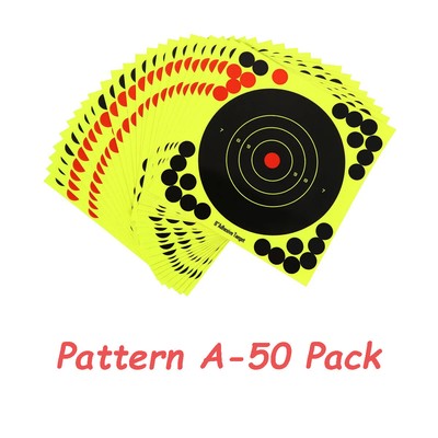 25-200Pack Shooting Targets Splatter Paper-Shots Burst Gun Shoot Rifle Highwild