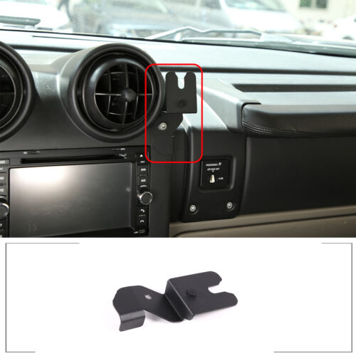 Black Car Walkie Talkie Stand Mount Bracket Right Dashboard For Humme-r H2 03-07