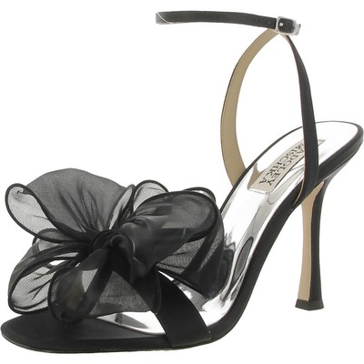 Женские туфли-лодочки Badgley Mischka Nessie с черным бантом, размер 9,5, средний (B, M), BHFO 3299