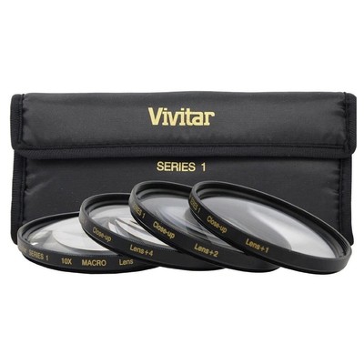 Vivitar 77mm Close Up Lens Set, Includes +1 +2 +4 +10 Close Up Lenses #VIV-CL-77