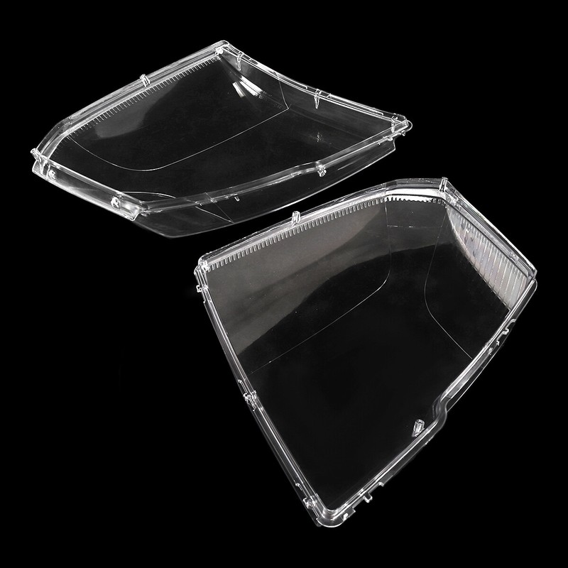 1Pair Front Clear Headlamp Headlight Lens Covers For Cadillac Escalade 2007-2014