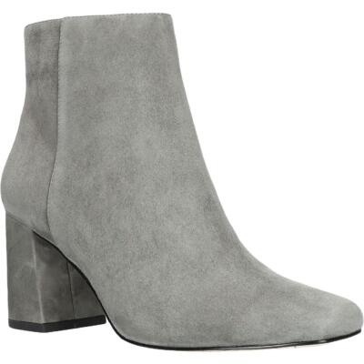 

Bella Vita Женские кожаные ботильоны Wilma на блочном каблуке Туфли BHFO 5489, Grey kid suede leather, Wilma