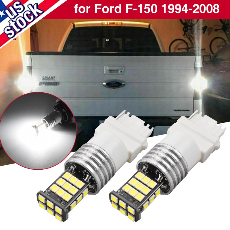 Super Bright White LED Reverse Backup Light Bulb 3156 for Ford F-150 1994-2008