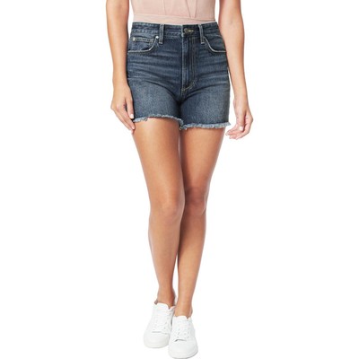 Женские джинсы Joes Jeans The Kinsley Blue High Rise Faded Cutoff Shorts 27 BHFO 3290