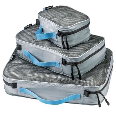 Cocoon Ultralight Packing Cube, Storm Blue, 3 Pack