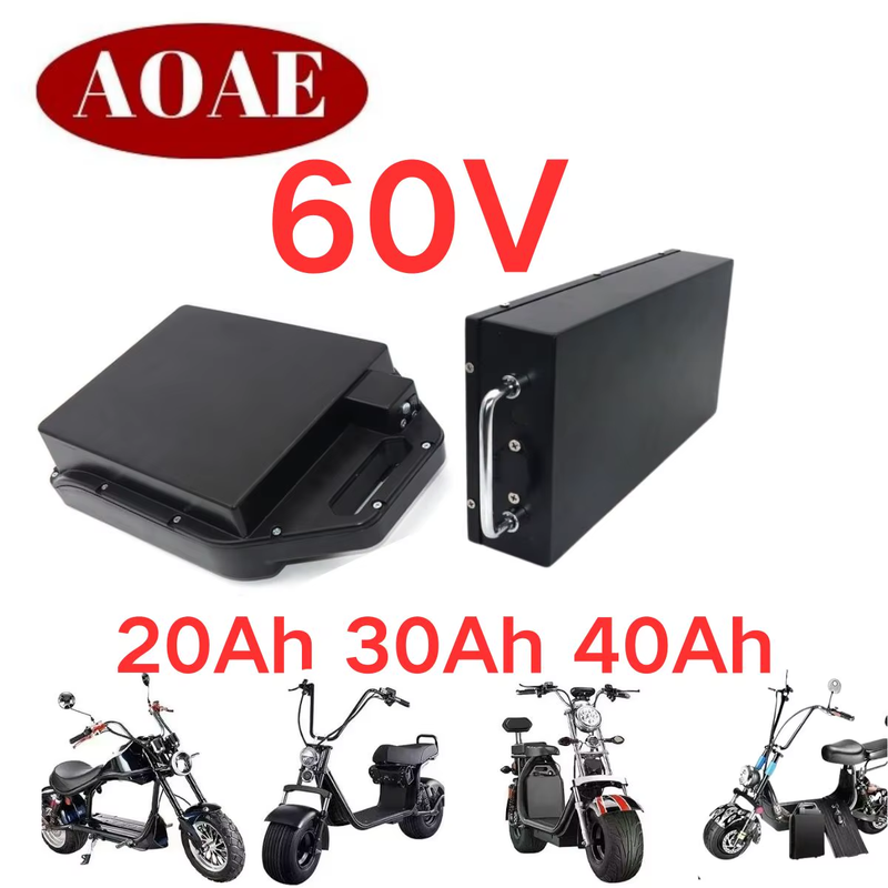 For Harley 60V 40Ah 30Ah 20Ah Electric Motorcycle Waterproof 18650 Lithium Batte