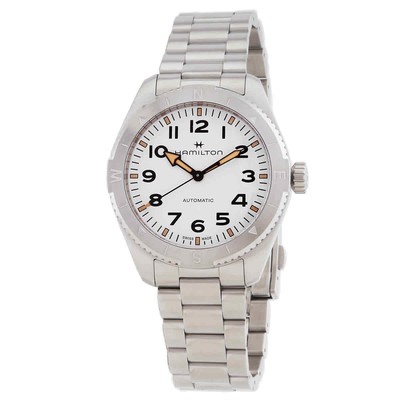 Часы Hamilton Khaki Field Expedition с автоматическим белым циферблатом H70315110