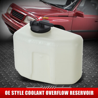 ДЛЯ 92-95 SUZUKI SIDEKICK OE STYLE РЕЗЕРВУАР ДЛЯ ПЕРЕЛИВА ОХЛАЖДАЮЩЕЙ ЖИДКОСТИ В СТИЛЕ OE + КРЫШКА