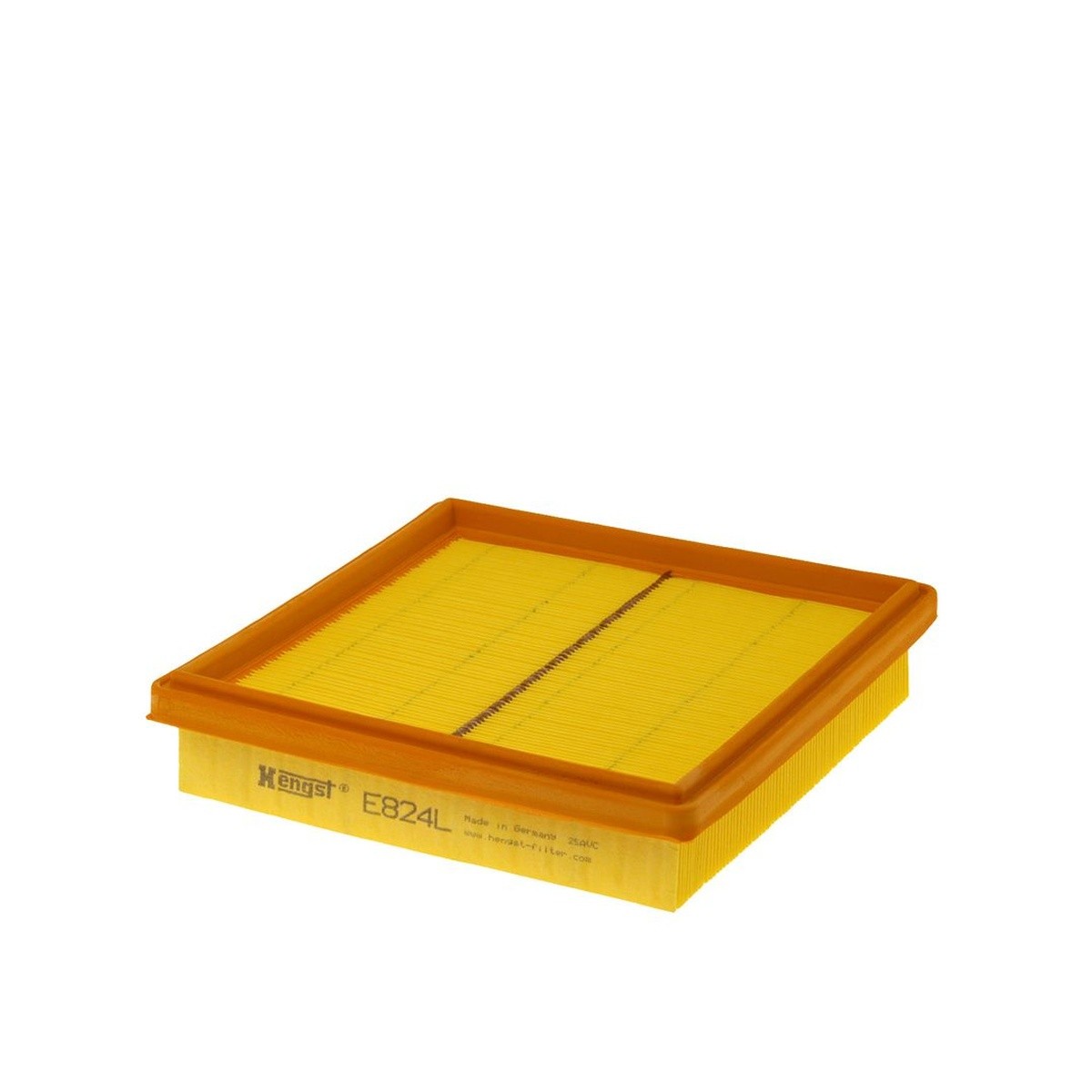 Cartouche de filtre à air HENGST FILTER, facilement remplaçable, convient entre autres pour PORSCHE