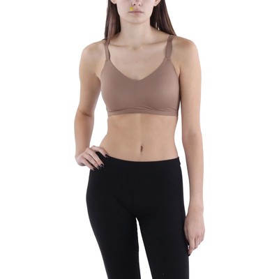 Удобный дышащий беспроводной бюстгальтер Spanx Womens All-In-One Tan S D/DD BHFO 4389