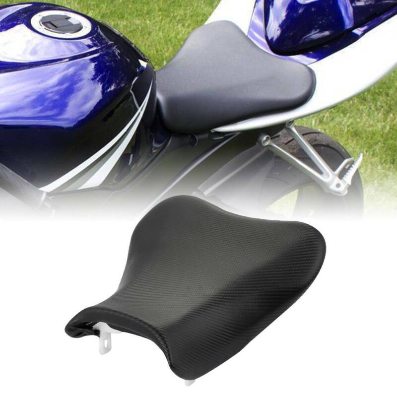 Black Front Driver Seat Pillion Cushion For Suzuki Gsxr1000 Gsx R1000 05 06 05 Ebay