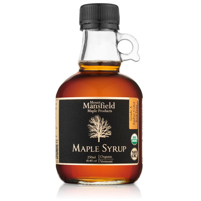 Mansfield Maple Certified Organic Pure Vermont Maple Syrup Grade a Amber Rich, 2