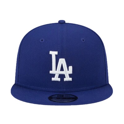 Мужская бейсболка New Era 9Fifty MLB Los Angeles Dodgers с нашивкой сбоку (60188167)