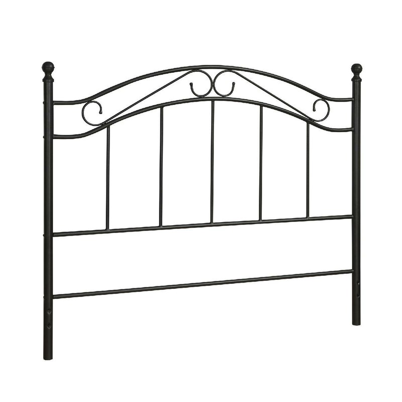 Bed Headboard Only Modern Bedroom Durable Full Queen Size Black