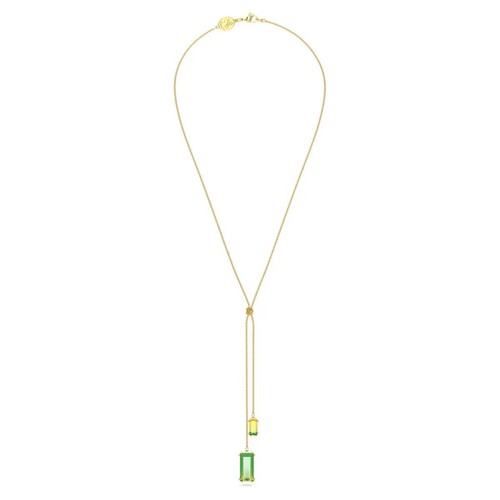 Женское ожерелье из зеленого хрусталя Swarovski Millenia с позолоченным покрытием 5628706