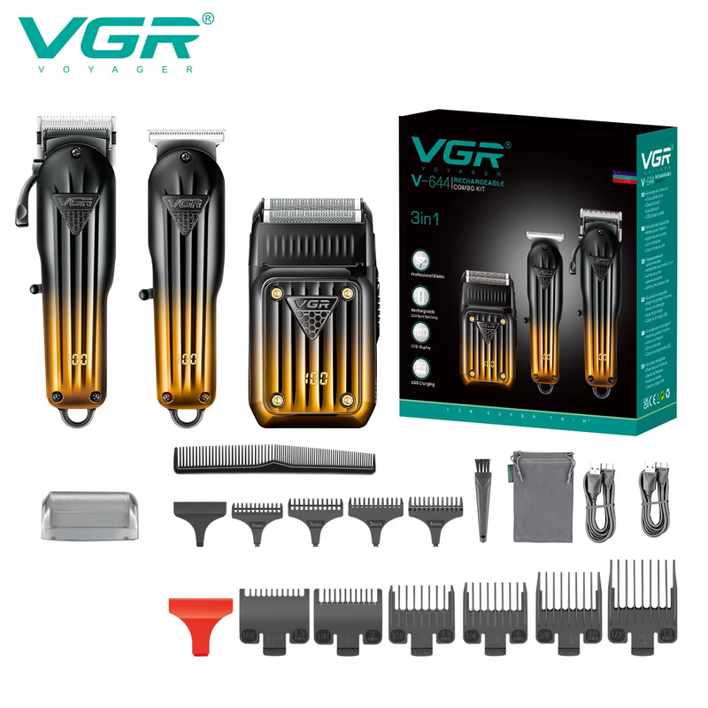 Hair Trimmer Professional Hair Clipper Electric Shaver Barber Hair Cutting Machi