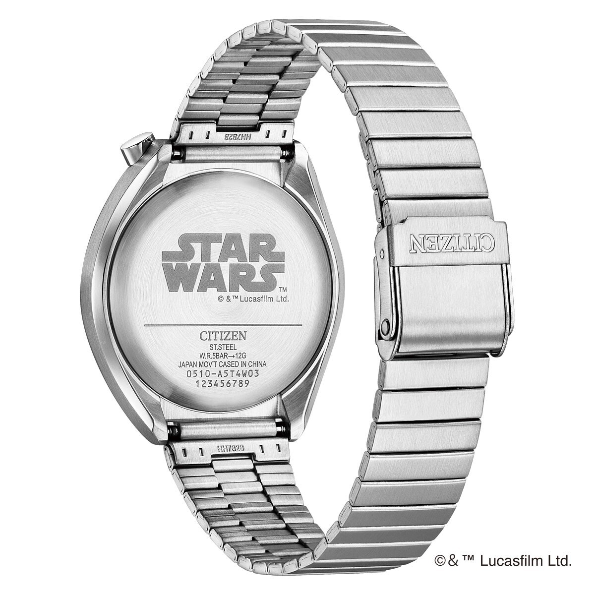 Pre-owned Citizen Record Label Tsuno Chrono Star Wars An3667-58e Limited Edition F/s