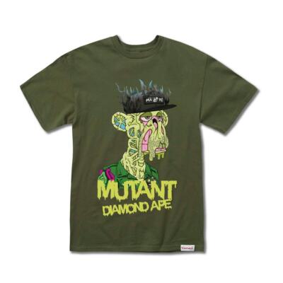 

Футболка Diamond Supply Co Military Mutant Ape S/S (военный зеленый), Military green