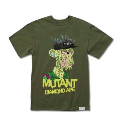 Футболка Diamond Supply Co Military Mutant Ape S/S (военный зеленый)