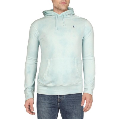

Мужской синий пуловер с капюшоном Polo Ralph Lauren, домашняя одежда  BHFO 0015, Blue multi
