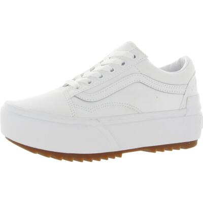 

Женские белые повседневные и модные кроссовки Vans 6 Medium (B,M) BHFO 4774, Белый