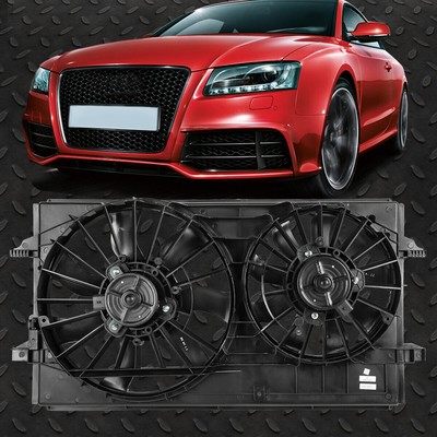 ДЛЯ 04-12 CHEVY MALIBU PONTIAC G6 КОМПЛЕКТ ВЕНТИЛЯТОРА ОХЛАЖДЕНИЯ РАДИАТОРА В СТИЛЕ OE GM3115178