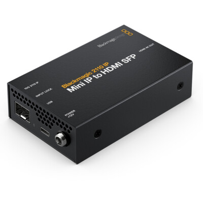 Конвертер Blackmagic Design 2110 IP Mini IP в HDMI #CONVNVIPE/IP/HDMISFP
