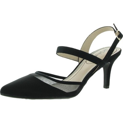 

Женские туфли-лодочки из микрозамши LifeStride Starla Black Evening 8 Medium (B,M) BHFO 5768, Black mic, Starla