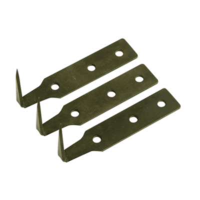 Sealey WK02003 Windscreen Removal Tool Blade 38mm Pack of 3