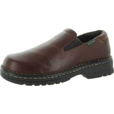 

Женские коричневые кожаные лоферы Eastland Newport, ширина 9 (C,D,W) BHFO 7327, Коричневый