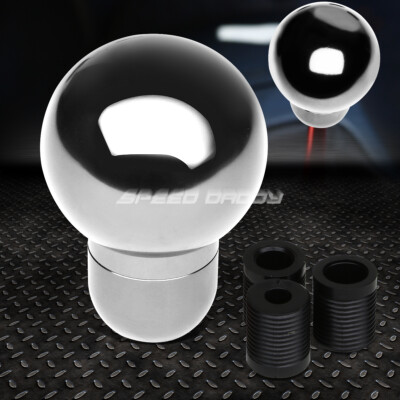 ЗАГОТОВКА МЕХАНИЧЕСКОЙ КОРОБКИ ПЕРЕДАЧ M8/M10/M12 АЛЮМИНИЕВАЯ КРУГЛАЯ КОРОТКАЯ РУЧКА ПЕРЕКЛЮЧЕНИЯ ПЕРЕДАЧ ХРОМИРОВАННАЯ