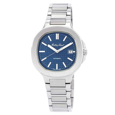 Pre-owned Mathey-tissot Evasion Automatic Blue Dial Men's Watch H152atabu