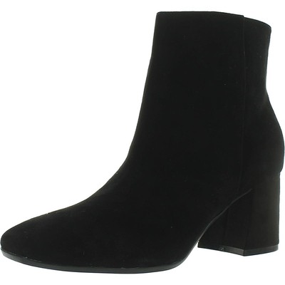 

Женские черные кожаные ботильоны Nine West Vivy 8, средние (B,M) BHFO 1191, Black suede, Vivy